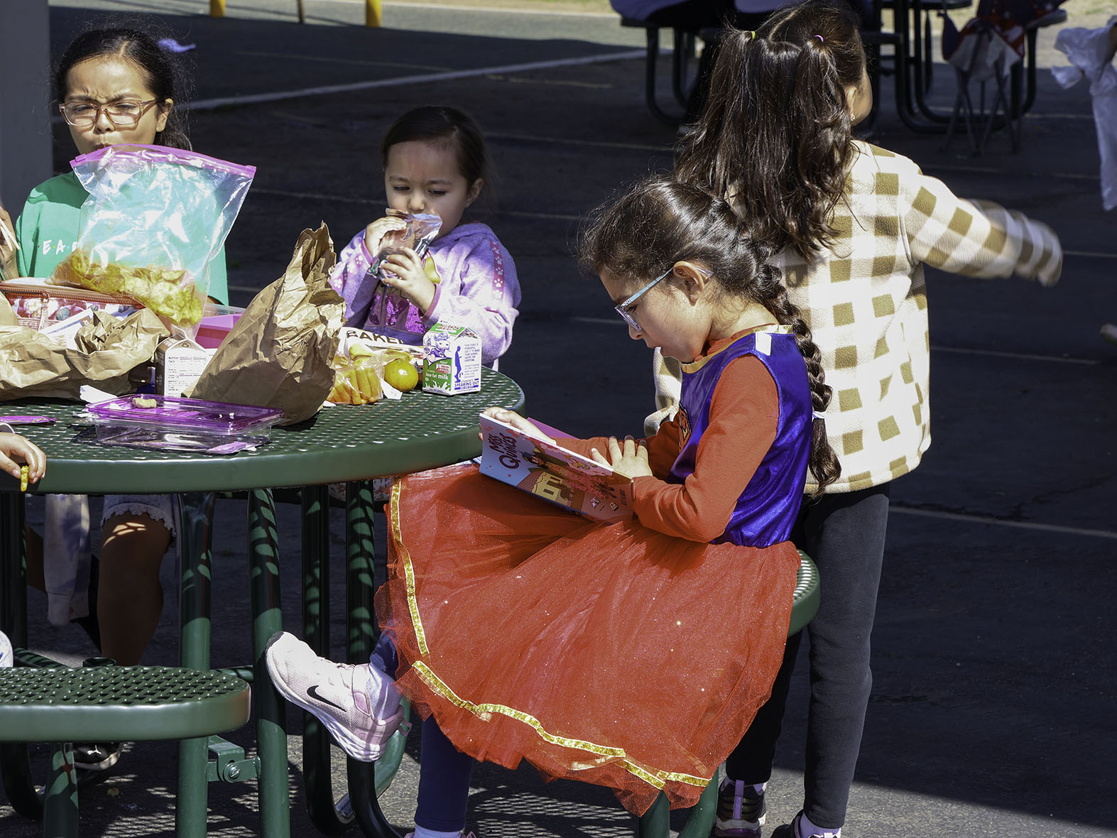 Literary Lunchtime Beardsley Elementary Hosts Family Reading Picnic