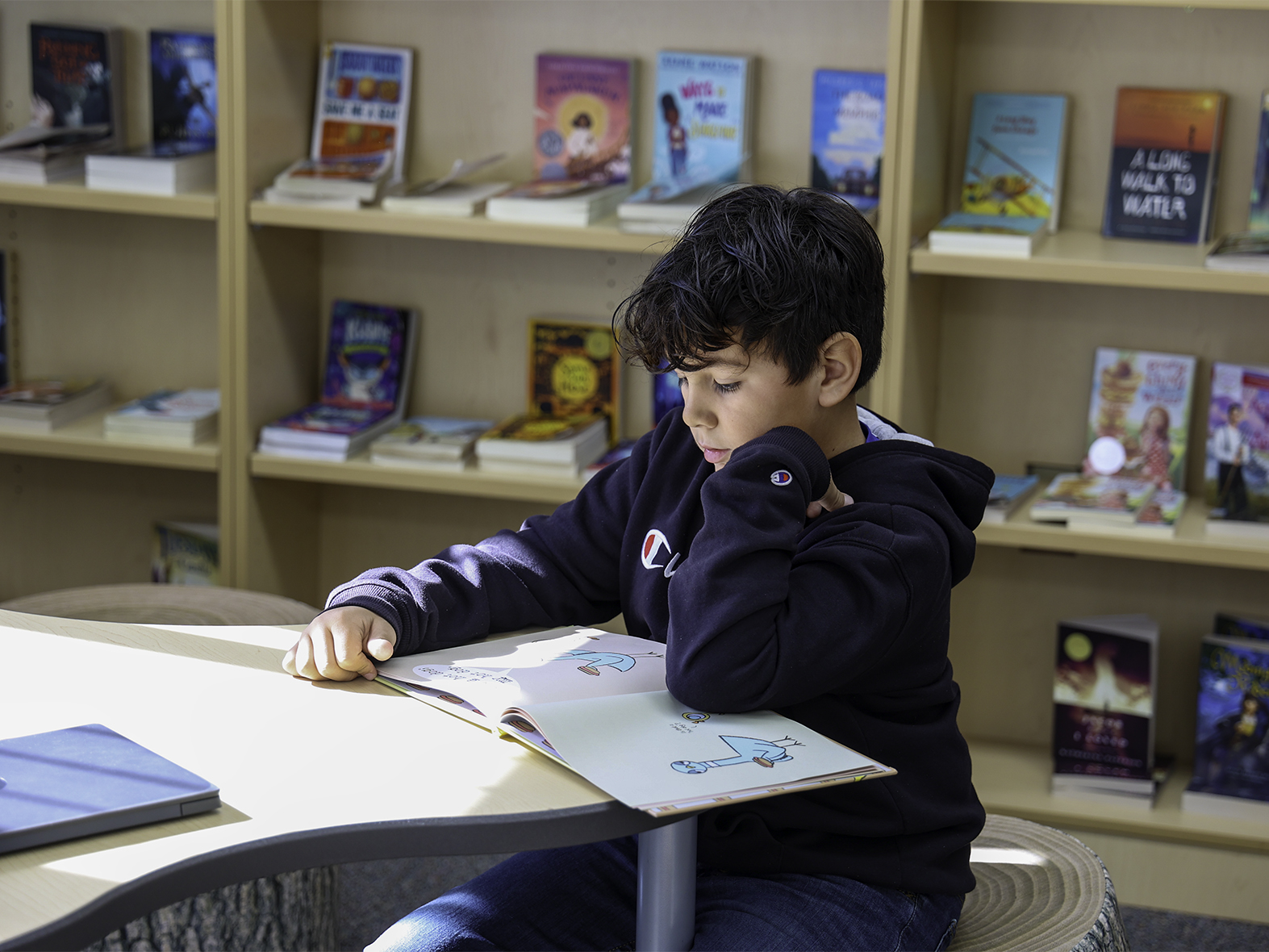 Reigniting Passion for Reading in General Shafter’s New Literacy Room 