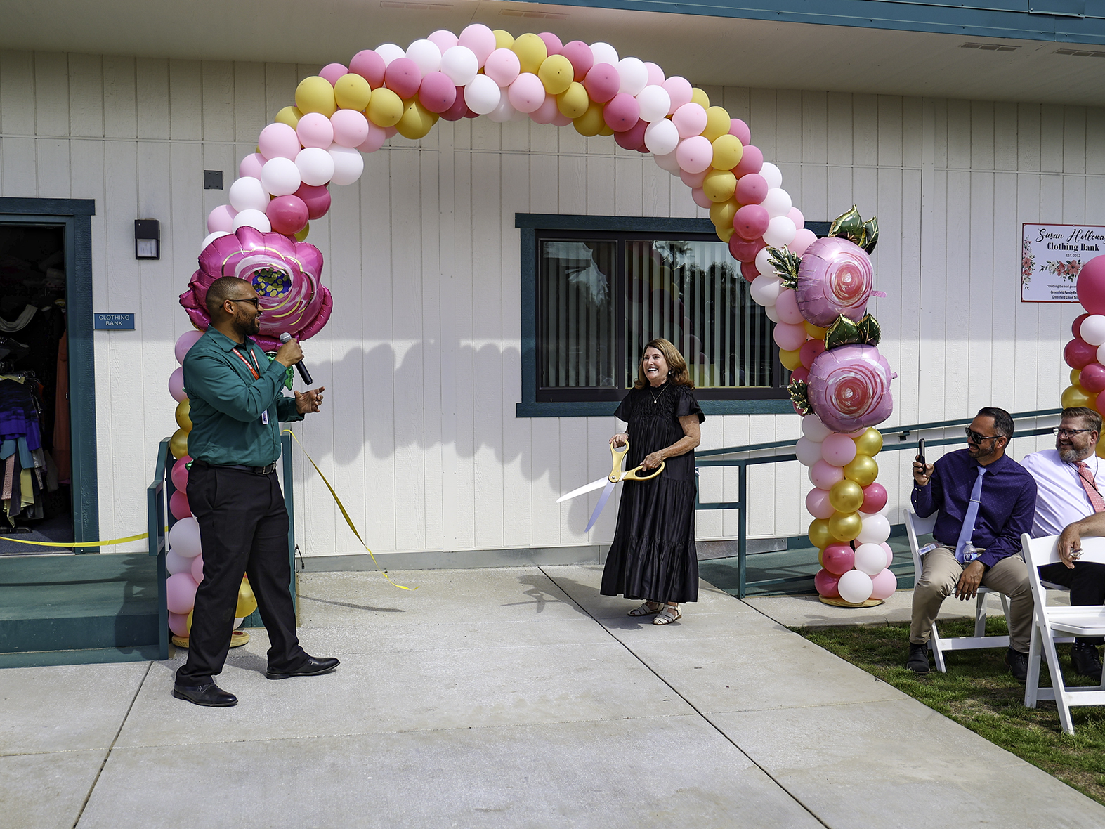 Susan Holloway Clothing Bank Opens at Greenfield Family Resource Center