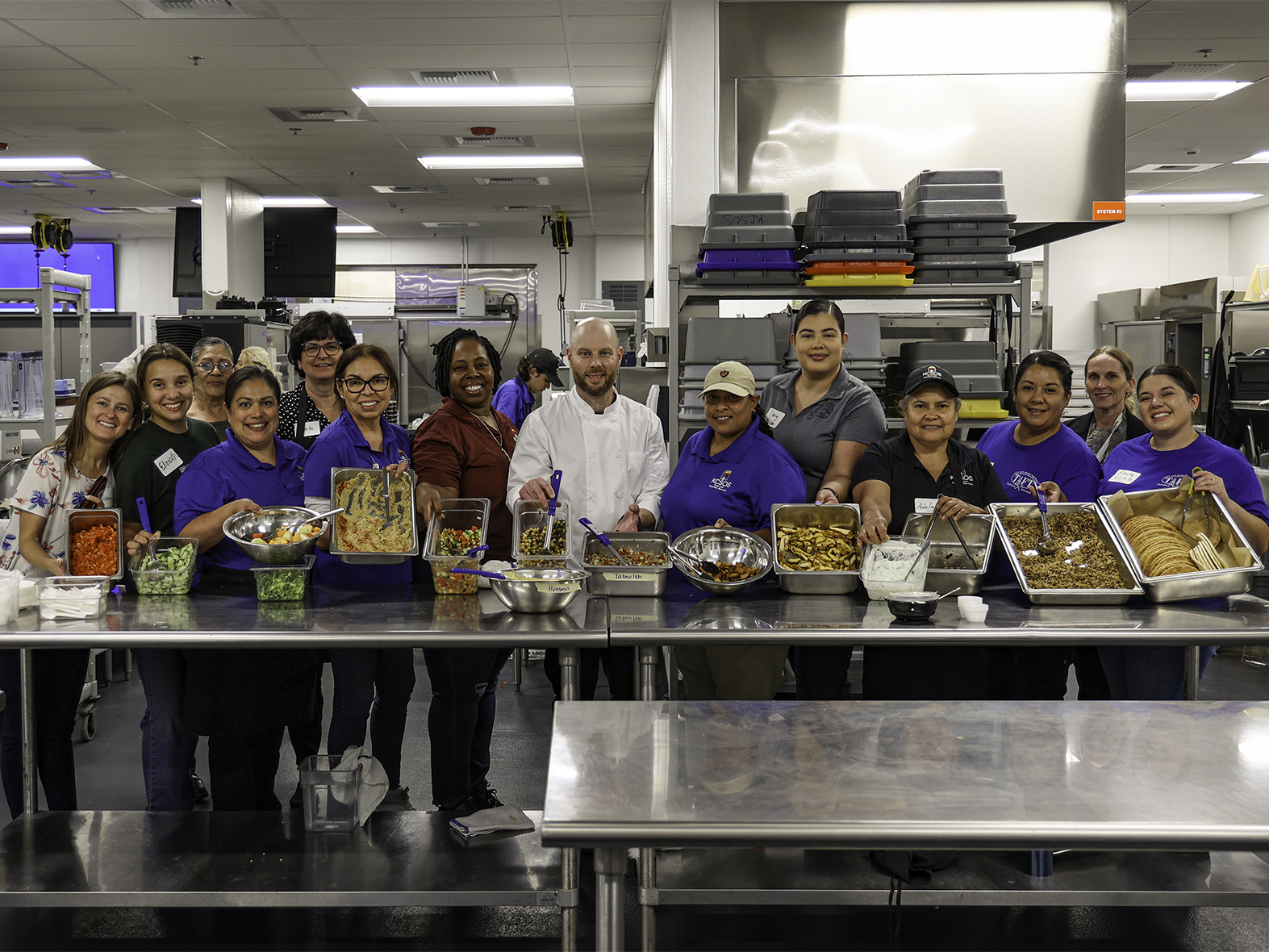 PHOTO GALLERY: Central Kitchen Brings Mediterranean Menu to School Nutritionists