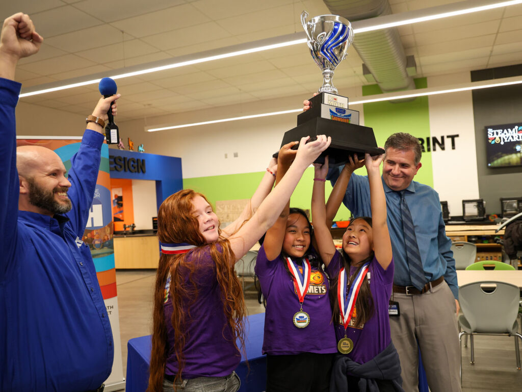 Comets Soar to Victory in the First-Ever STEAM Yard Showdown