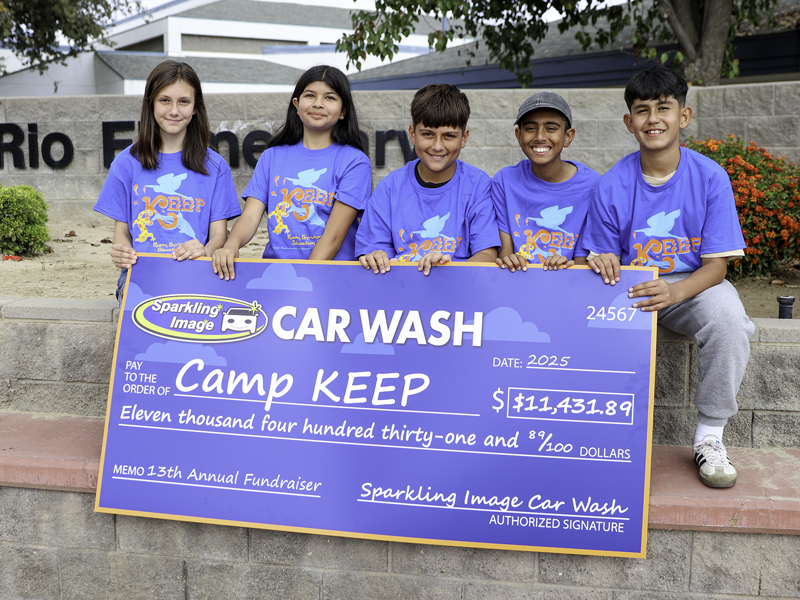 Sparkling Image Raises More Than $11,000 for Camp KEEP