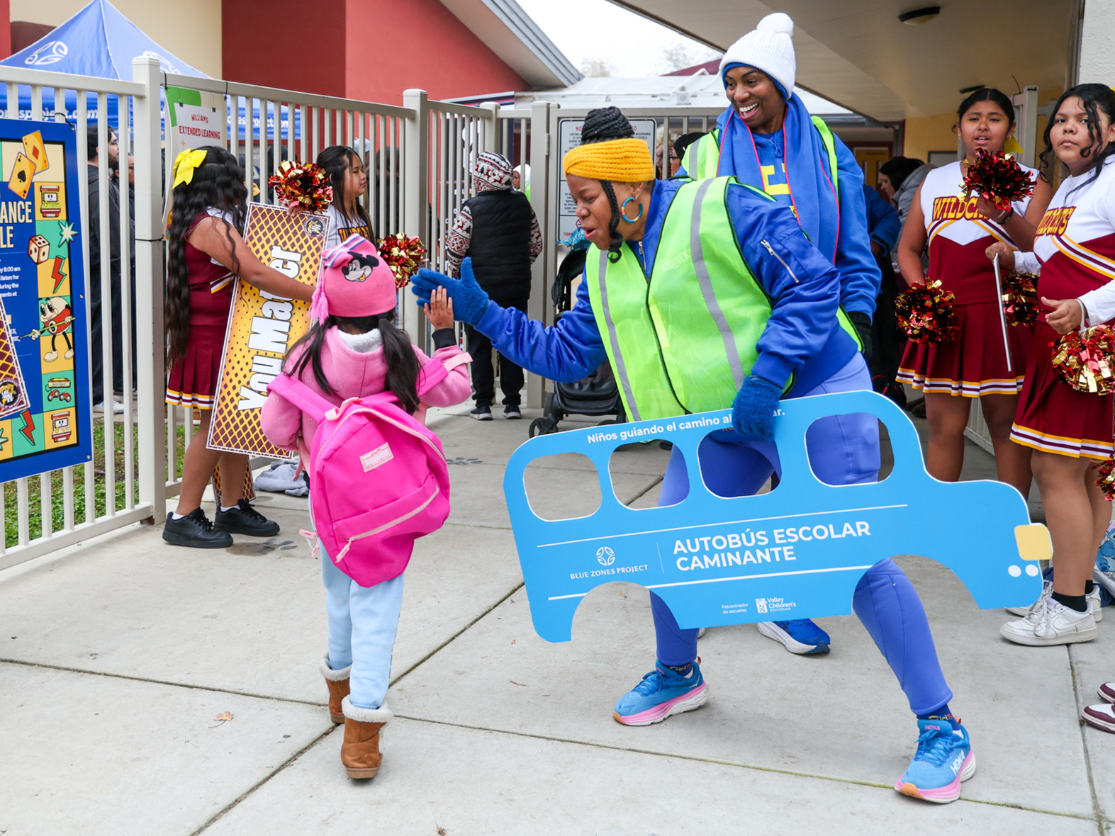 Students Take Part in Bakersfield’s First Ruby Bridges Walk to School Day