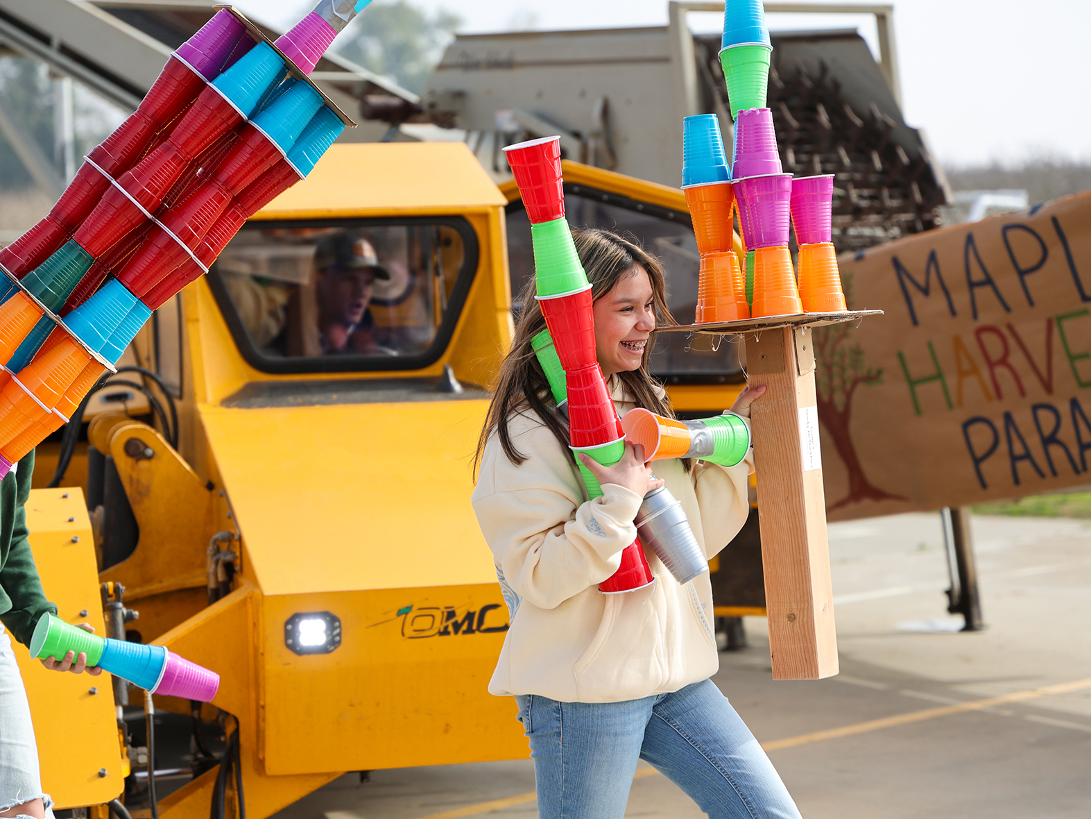 First Harvest Parade Shakes Up Student Learning at Maple Elementary