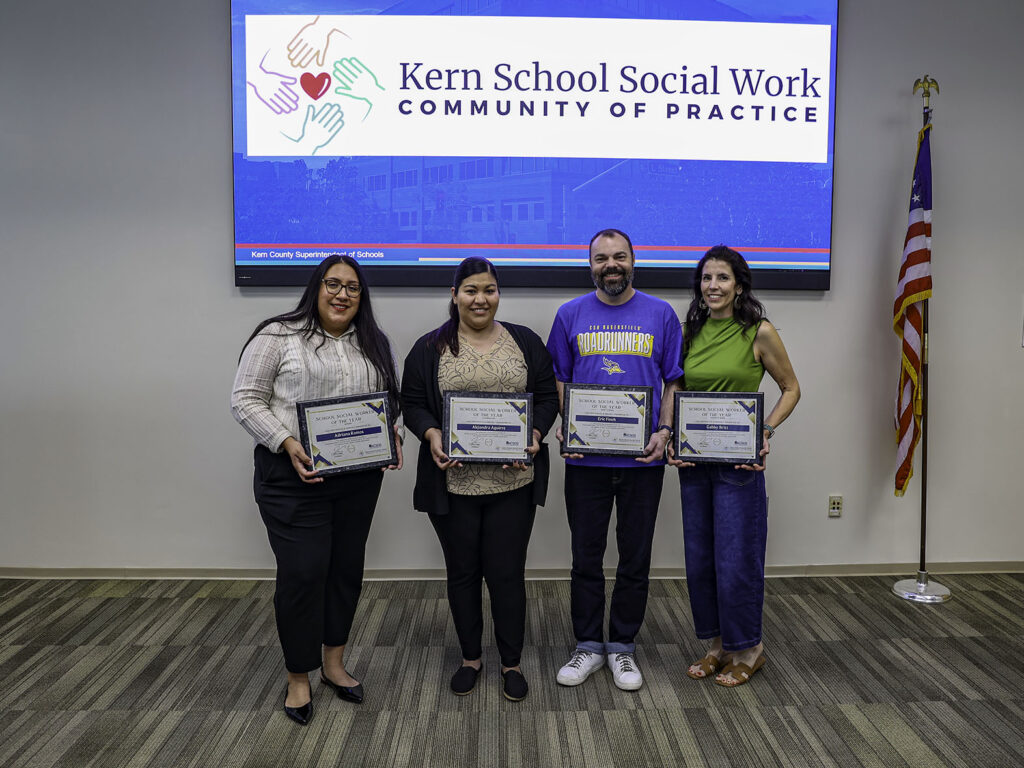 KCSOS Names Kern School Social Workers of the Year