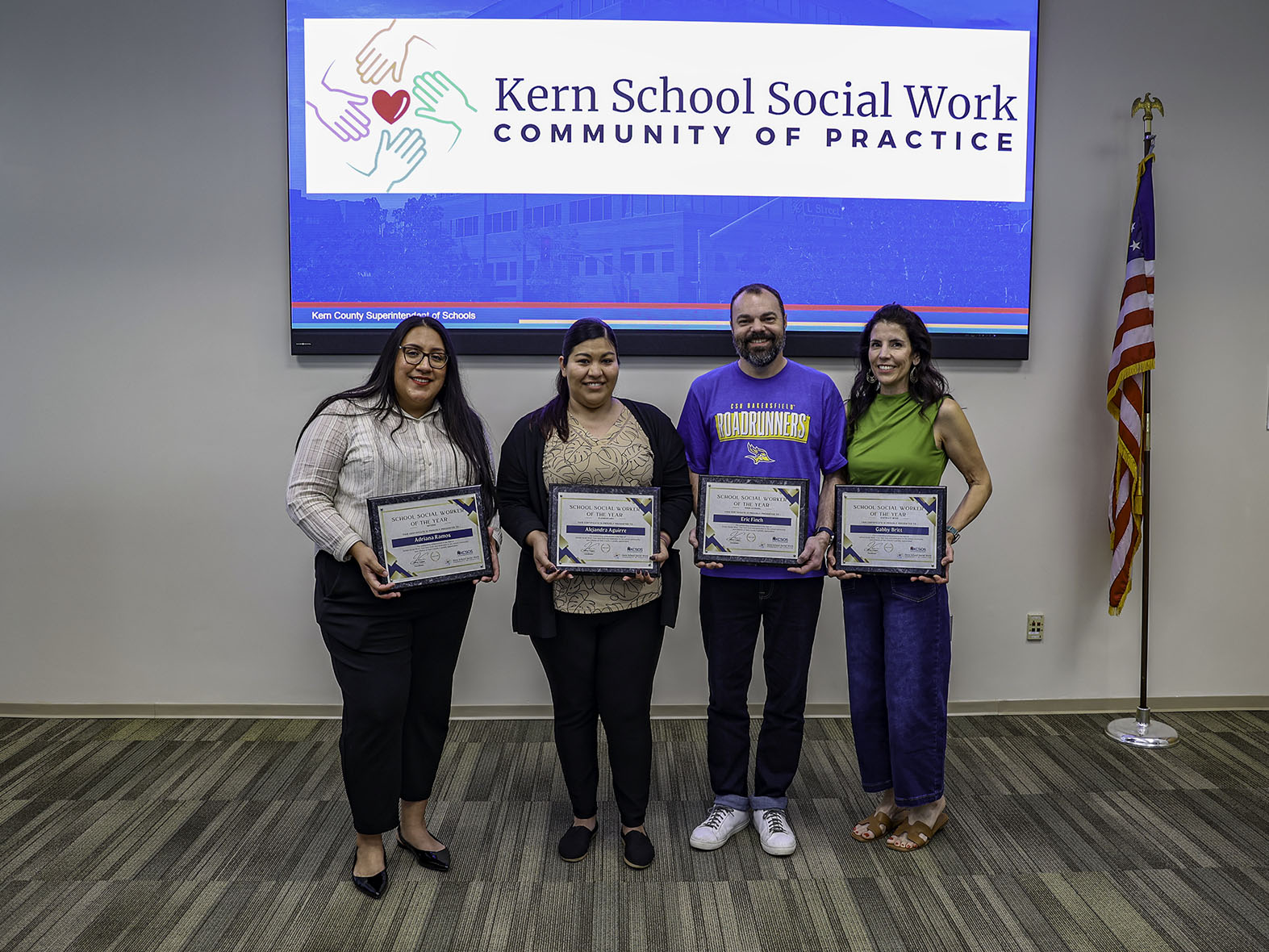 KCSOS Names Kern School Social Workers of the Year