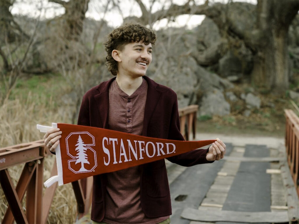 Senior Spotlight: Valley Oaks Valedictorian Warren Woolf Headed to Stanford