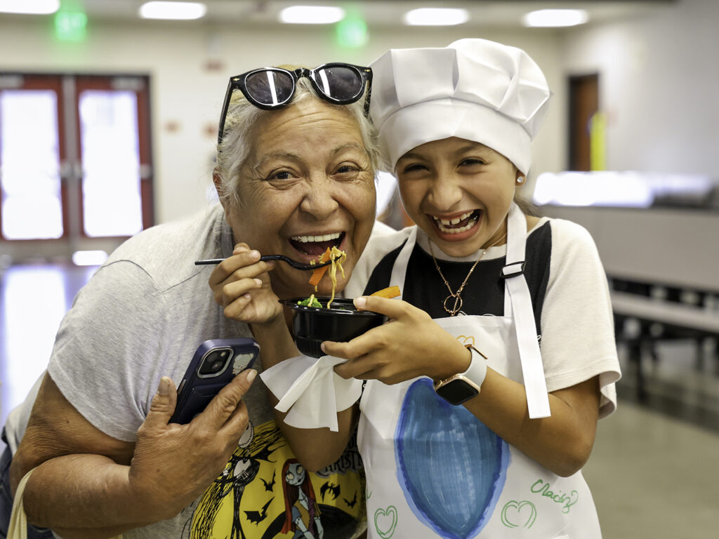 Standard Families Recharge at Aprons in Bloom Event During Testing Season