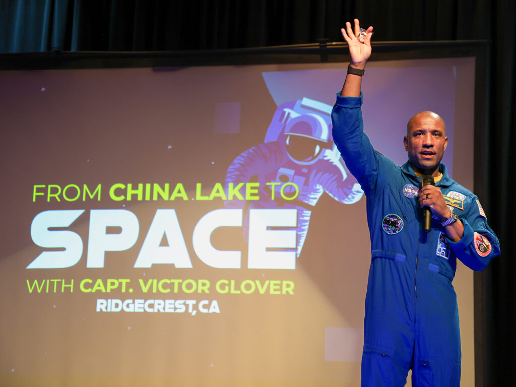 NASA Astronaut Captain Victor Glover Inspires Students at Sierra Sands Unified