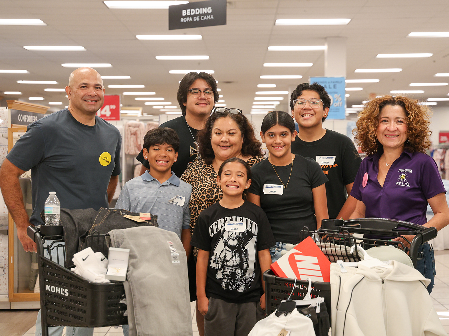 Annual Shopping Spree Helps Kern Students Start School Ready to Succeed