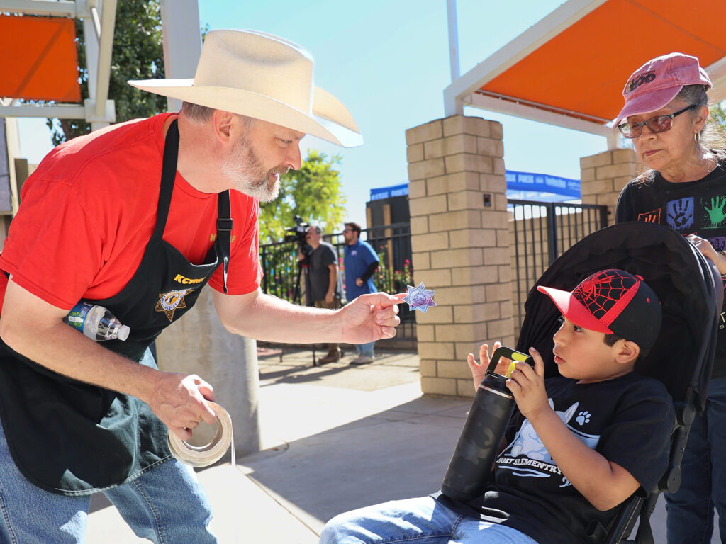 Sheriff’s Mounted Posse Powers Students During Special Friends Day